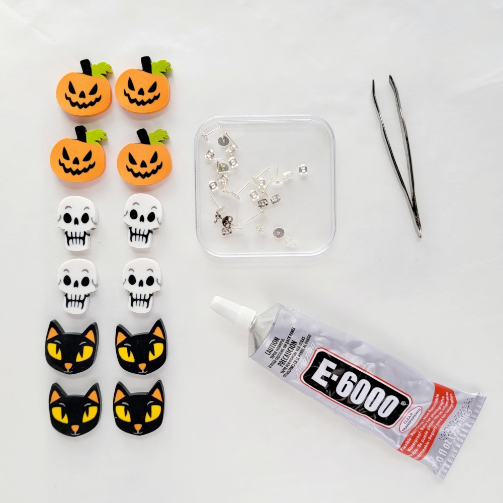 Easy Halloween Earring DIY